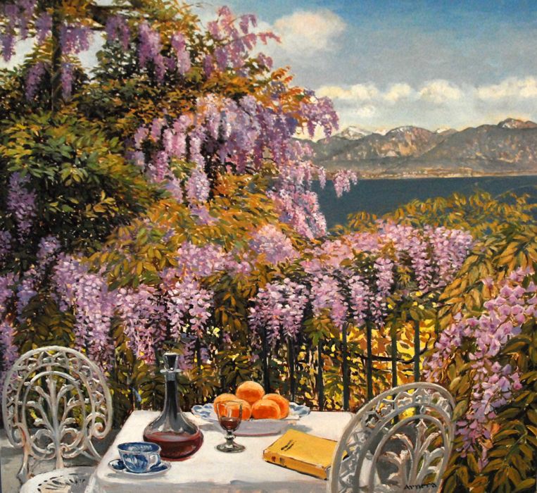 Dans la glycine, Catherine  Arnera