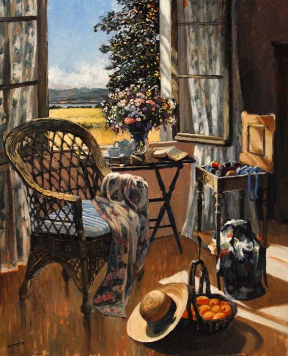 La fenêtre ouverte, Catherine  Arnera