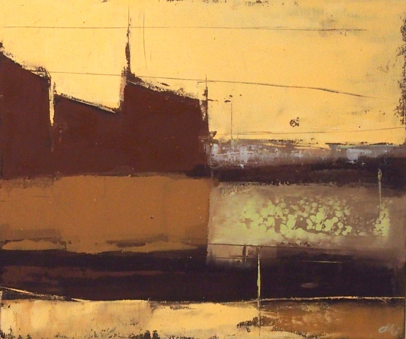 Cantiere II (diptyque), Claudia Meneghin