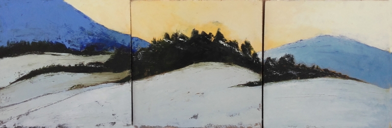 Ultimo sole (triptyque), Claudia  Meneghin