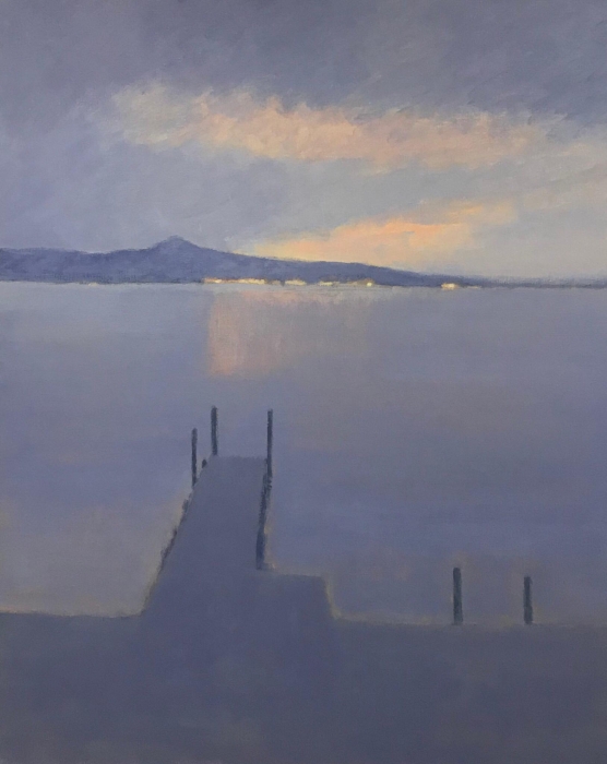 Villette le soir III, Daniel  Aeberli