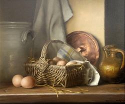 Le panier d'œufs, Denis  Malfroy