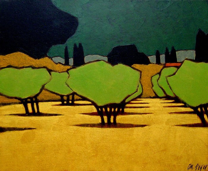 Verger d'oliviers IV, Jean-Marc  Peyer