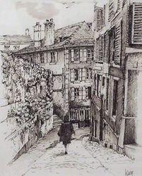 Ruelle du Flon, quartier du Flon, Koen  De Weerdt