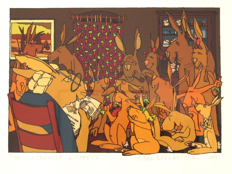 Le lièvre et la tortue 1, Marc  Monteleone