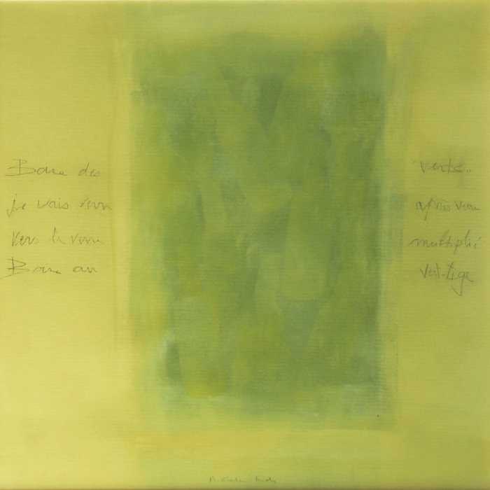 Boire de verts, Marie  Escher-Lude