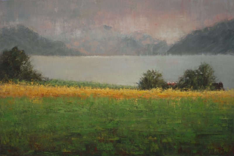 Sur la route du Mont Pelerin, Noël  Hémon