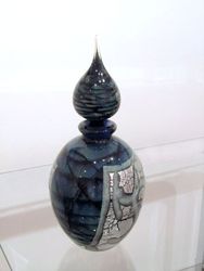 Flacon 1   bouchon cassé, Olivier  Mallemouche