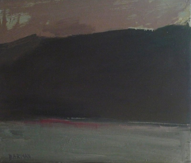 Lac et montagnes IX, Pierre-Olivier  Barman