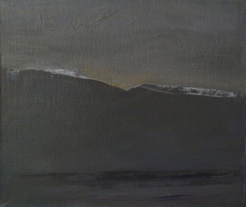 Lac et montagnes X, Pierre-Olivier  Barman