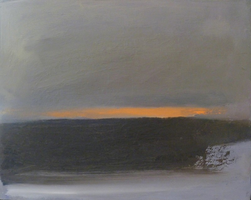 Paysage orange II, Pierre-Olivier  Barman