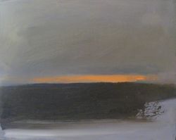 Paysage orange II, Pierre-Olivier  Barman