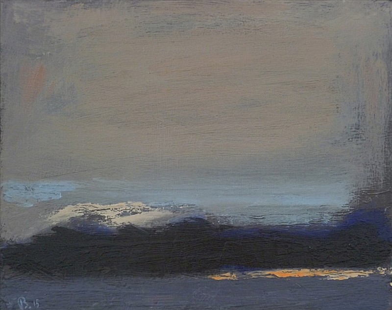 Lac et montagnes, Pierre-Olivier  Barman