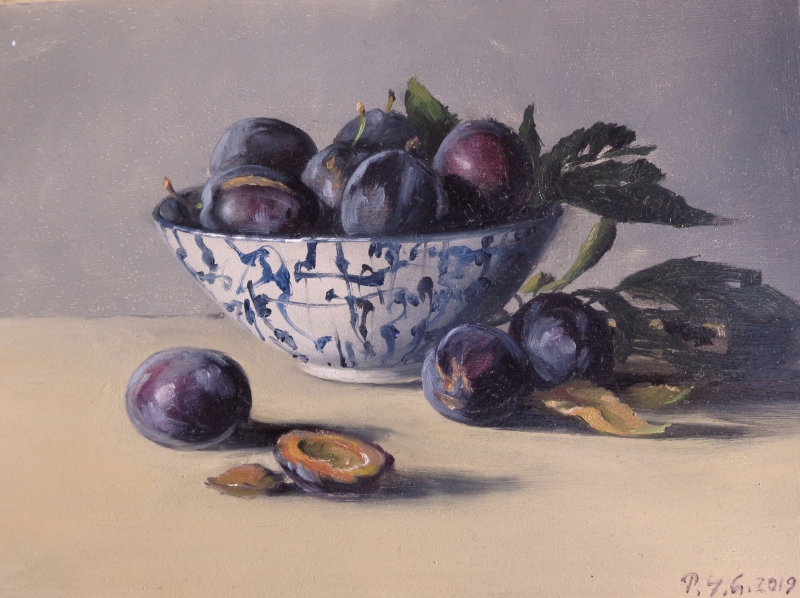 Le bol de pruneaux, Pierre-Yves  Gabioud