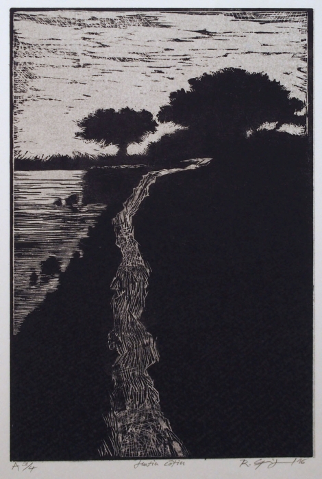 Sentier côtier_A3/4, René  Guignard