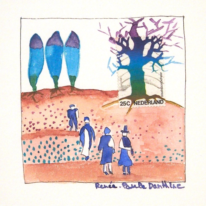 Miniature philatélique, Renée-Paule  Danthine