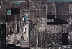 Abstrait 1951, Walter  Mafli