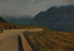 Chemin en Lavaux II, Walter  Mafli