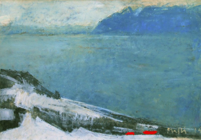 Neige en Lavaux, Walter  Mafli