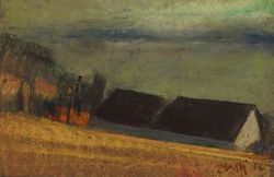 Léman et les toits de Lavaux, Walter  Mafli