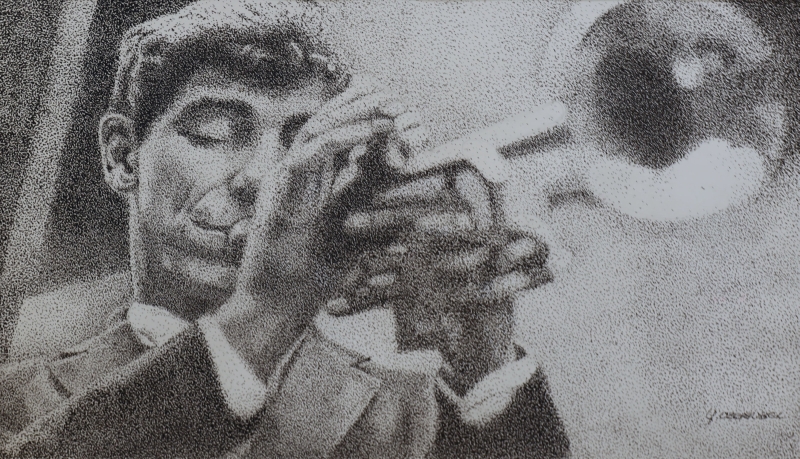 Le trompettiste, Yvette  Oberhuber