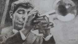 Le trompettiste, Yvette  Oberhuber