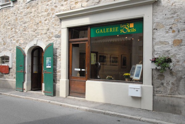 Vue de la Galerie Les 3 Soleils